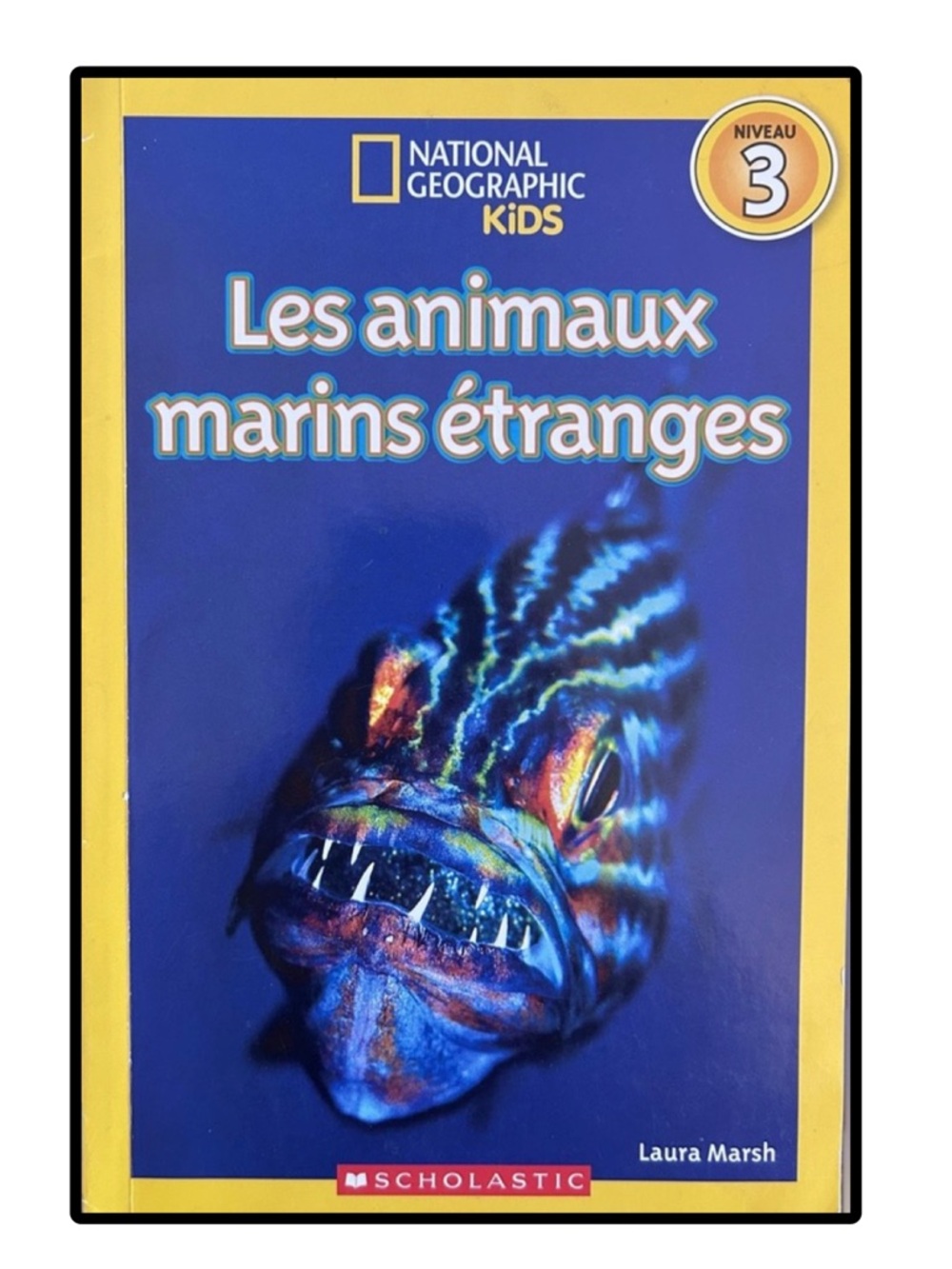 BUNDLE & SAVE🎉 FRENCH National Geographic Les Animaux Marins Étranges Book